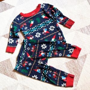 Hanna Anderson Gnomes Pajamas Size 18-24m (80cm)